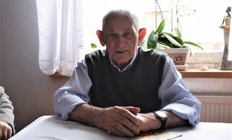 Obraz przedstawiający Jubileusz 90-lecia urodzin Pana Tadeusza Śniateckiego