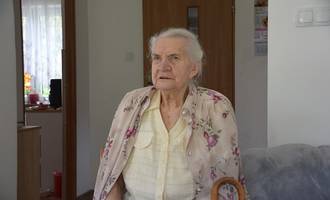 Obraz przedstawiający Jubileusz 95-lecia urodzin Pani Janiny Szostak