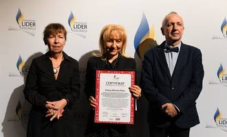 Obraz przedstawiający Samorządowy Lider Edukacji dla gminy Wisznia Mała