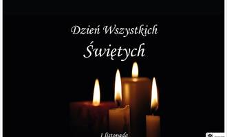 Obraz przedstawiający 1 listopada - Dzień Wszystkich Świętych