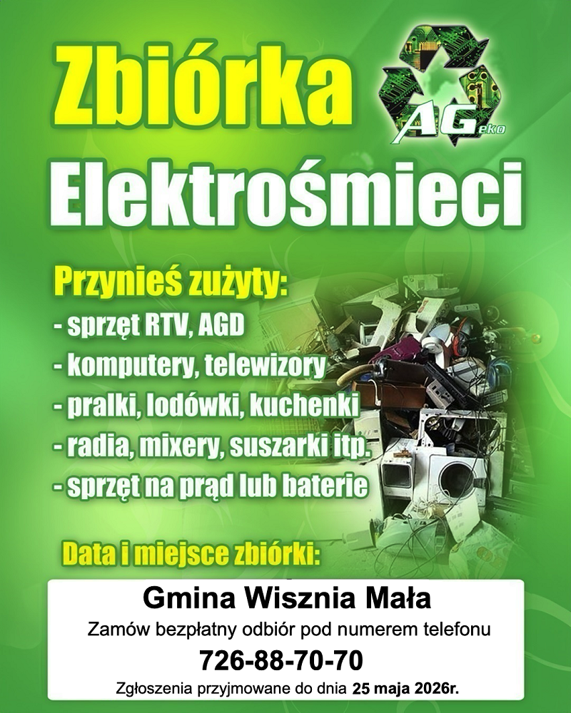 Obraz przedstawiający Bezpłatna zbiórka elektroodpadów