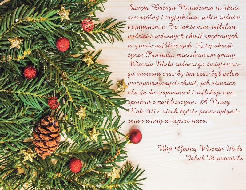 Obraz przedstawiający Życzenia Bożonarodzeniowe i Noworoczne