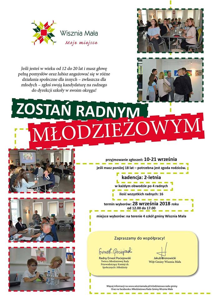 Obraz przedstawiający Znamy kandydatów do Młodzieżowej Rady Gminy (MRG)