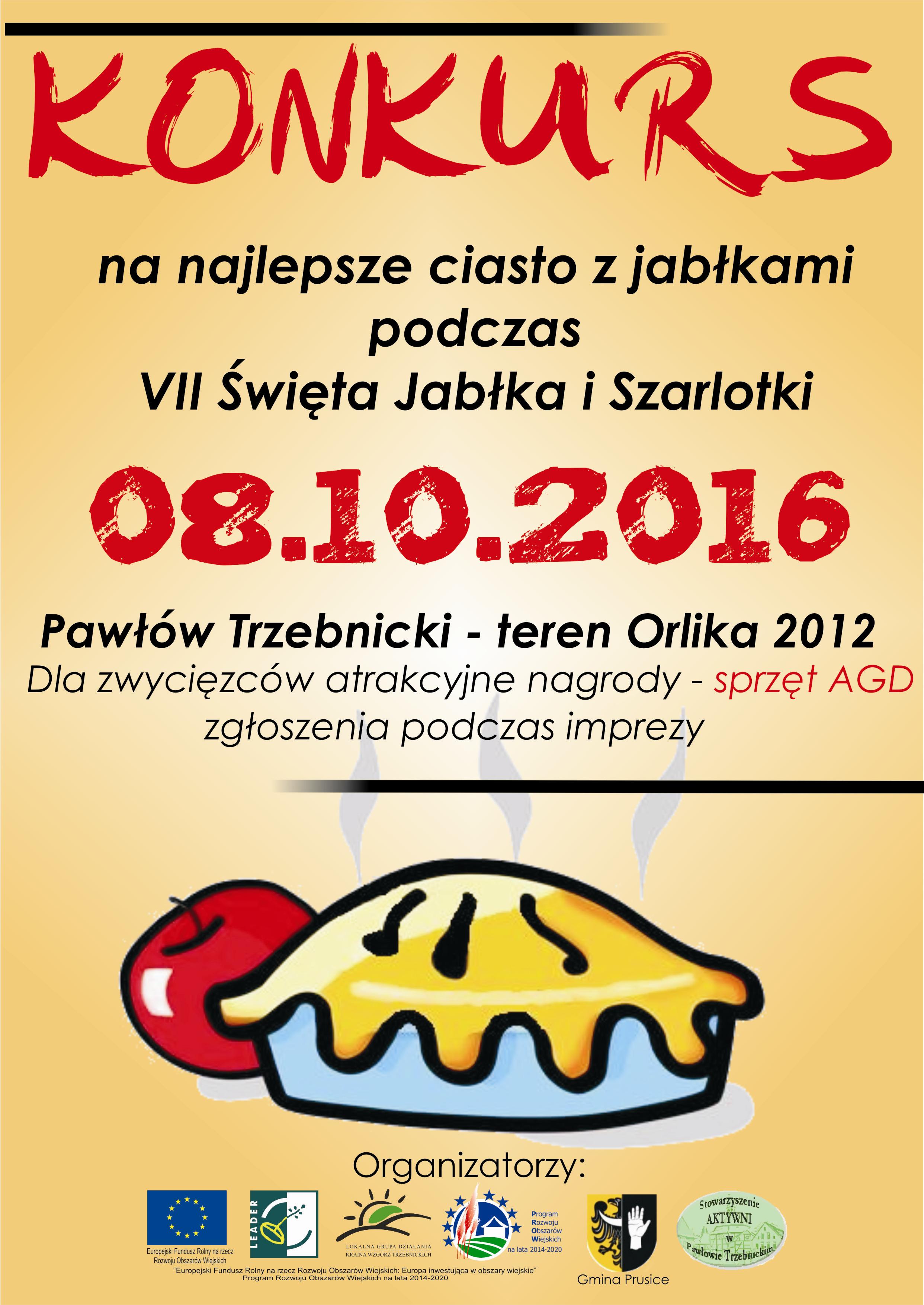Obraz przedstawiający VII Święta Szarlotki w Pawłowie Trzebnickim