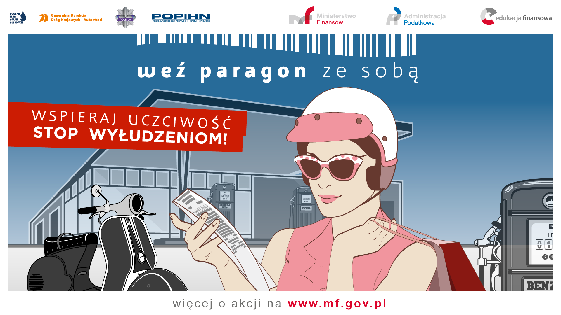 Obraz przedstawiający Weź paragon ze sobą