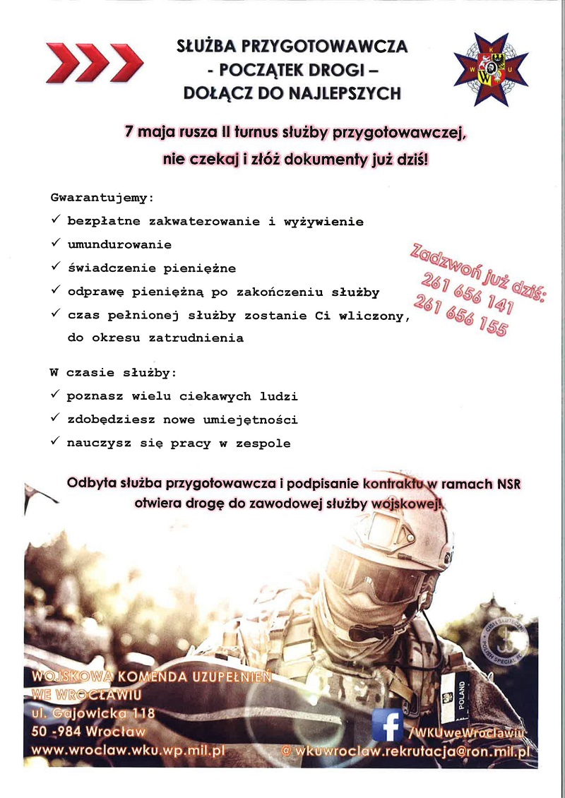 Obraz przedstawiający 7 maja rusza II turnus służby przygotowawczej
