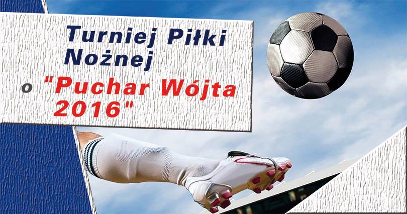 Obraz przedstawiający Turniej Piłki Nożnej o "Puchar Wójta 2016"